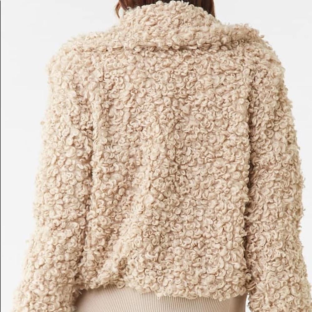 Faux Shearling Jacket - Picture 4 of 7